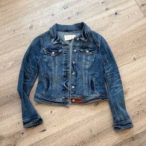 Anthropologie Classic Blue Jean Jacket